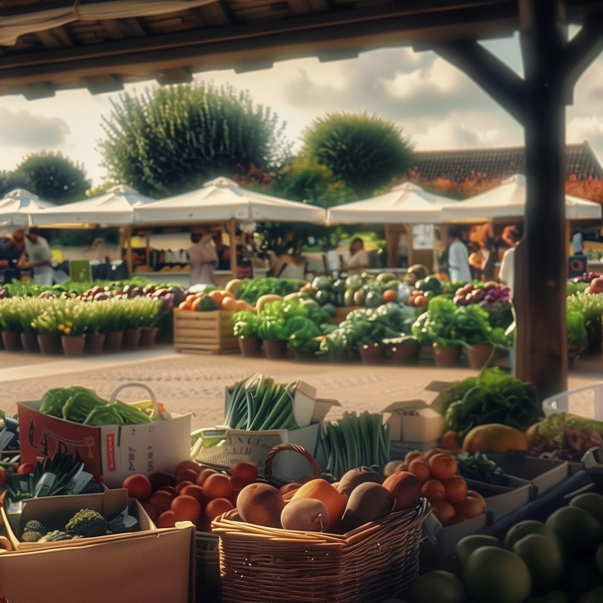 Marché de campagne