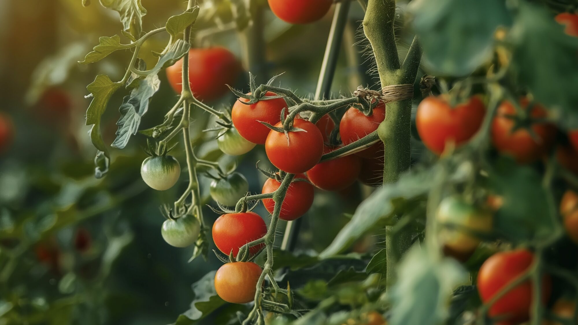 Un plant de tomates